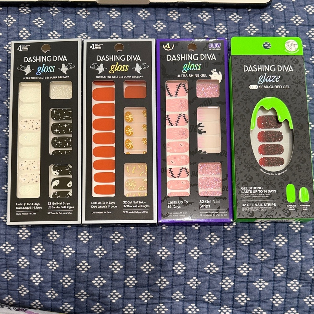 DASHING DIVA HALLOWEEN Variety Pack - BRAND NEW, NOT OPENED